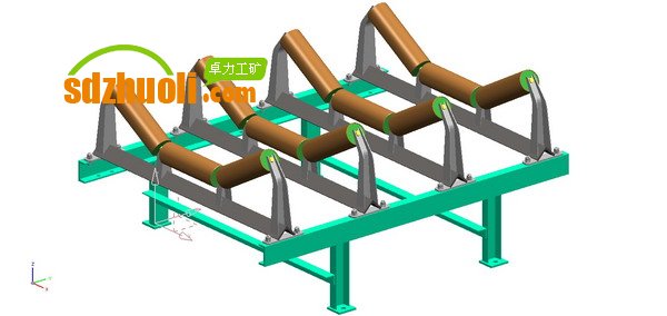 上槽型托輥組